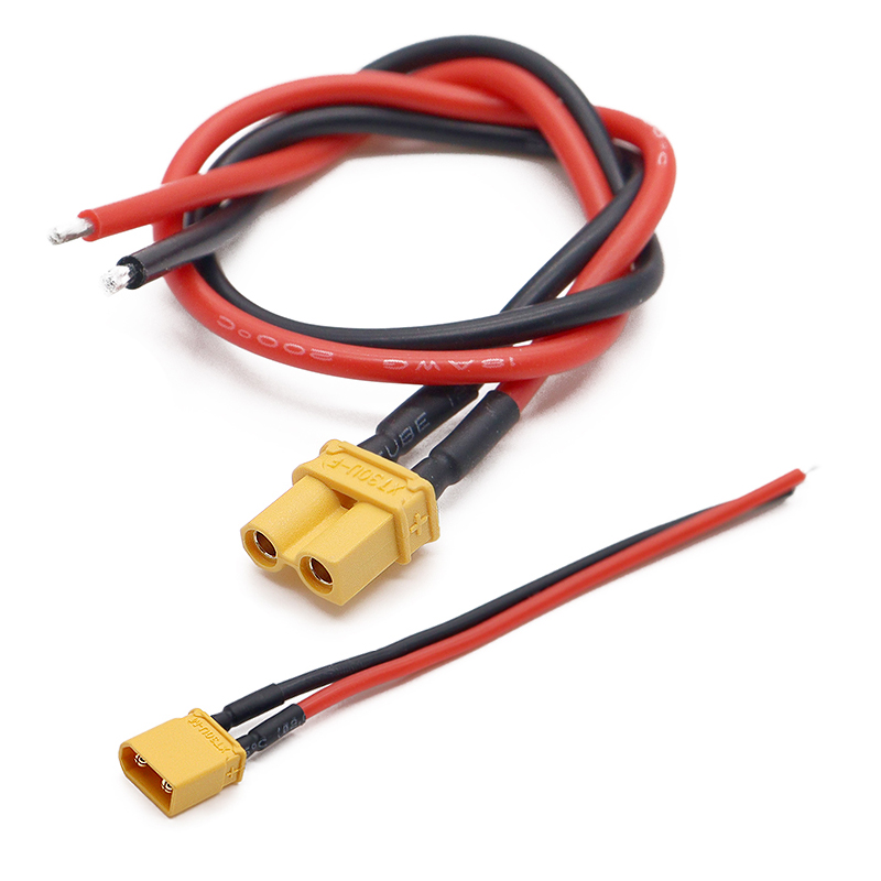 Fpv Drone Charger - Konektor XT30 Pigtail Plug Pria dan