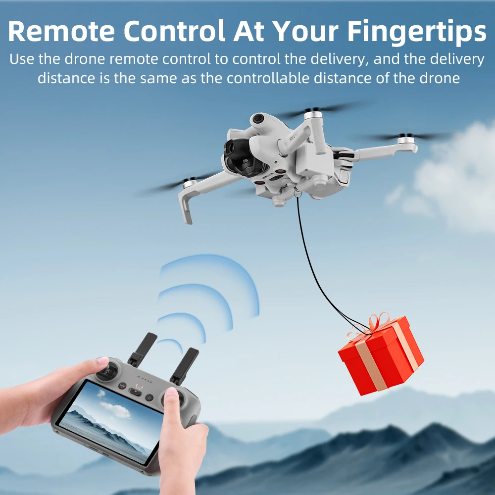 BRDRC sistem Airdrop untuk DJI - Dji Drone Mini 4 Pro ulasan dan harga