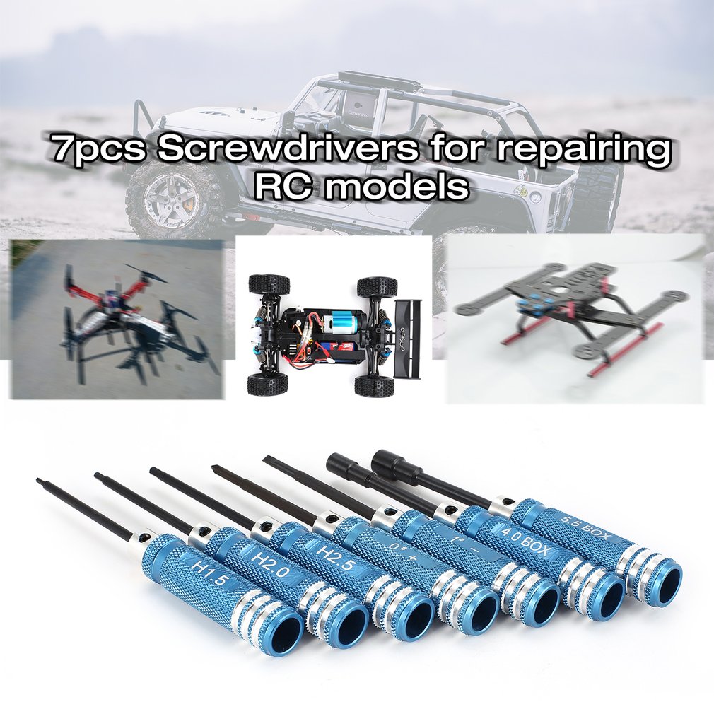 YSIDO 7 buah 1.5 2.0 2.5mm obe - Fpv Drone Tool Kit ulasan dan harga